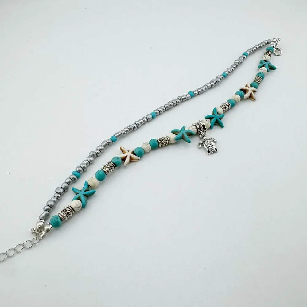 Unbranded turquoise strand